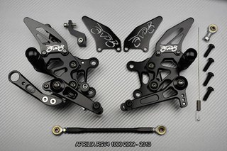 Estriberas retrasadas APRILIA RSV4 1000 2009 2013