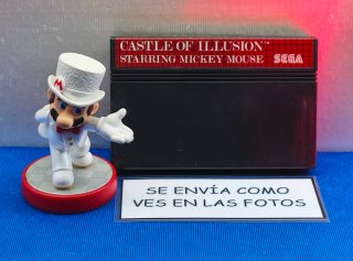 SOLO JUEGO MASTER SYSTEM CASTLE OF ILLUSION MICKEY