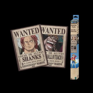 ONE PIECE POSTER - SHANKS & TEACH - ABYSTYLE