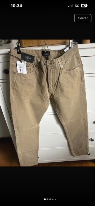 Pantalón Pedro del Hierro Beige Talla M