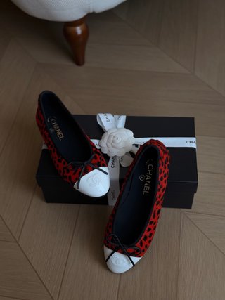Bailarinas Chanel de Piel de Pony