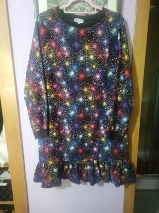 Vestido Minueto Estampado Talla XXL
