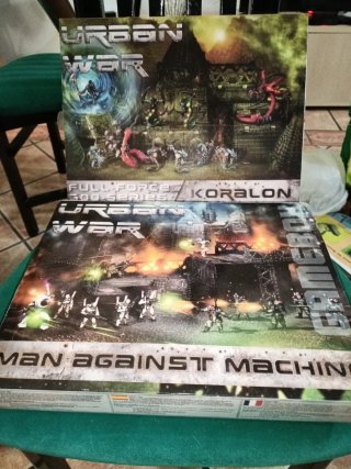 2 Scatole Urban War: Gamebox e Koralon