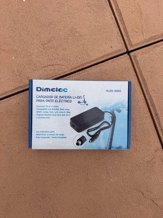 Cargador Batería Li-ion Patín Eléctrico Dimelec