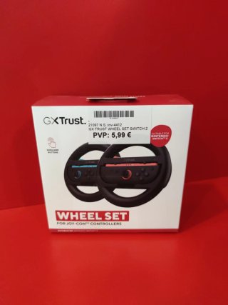 Set de Volantes GX Trust para Nintendo Switch 2