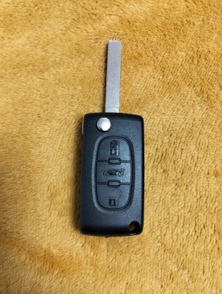 Carcasa Mando Coche 3 Botones