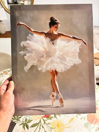 Lienzo Decorativo Bailarina 30x40 cm