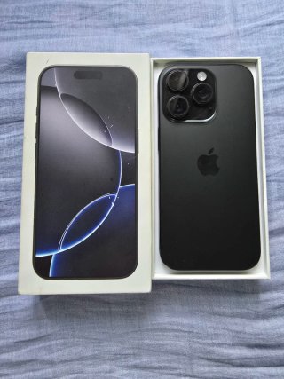 iPhone 16 Pro Max 256GB Negro