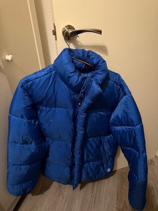 Cazadora Acolchada Azul Zara