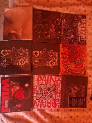 Lote de 9 CDs de Heavy Metal