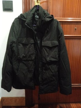 Chaqueta Negra Zara