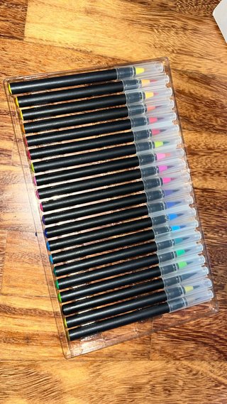 Set de 20 Rotuladores para Lettering