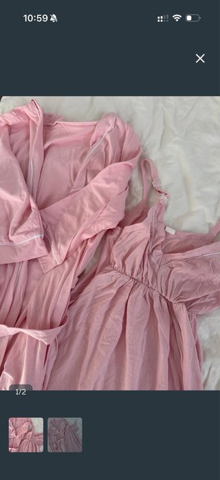 Conjunto Premamá y Lactancia Rosa