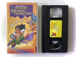 El Jorobado de Notre Dame 1996 VHS DISNEY
