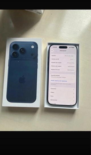 iPhone 17 Pro max 256GB Azul