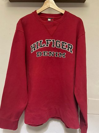 Sudadera Roja Tommy Hilfiger