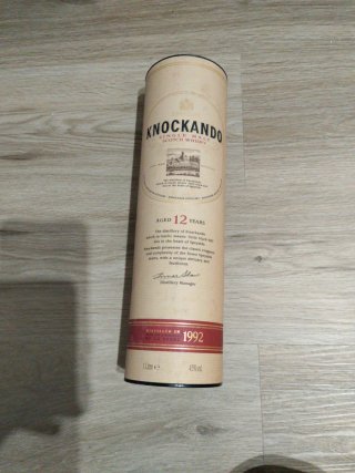 Caja Knockando 12 Años Single Malt