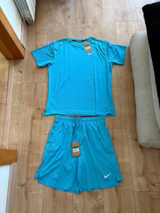 Conjunto de Running Nike Azul XL