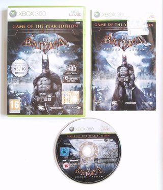 Batman : Arkham Asylum GOTY Edition Xbox 360