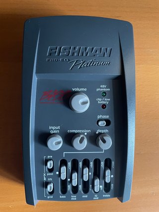 Preamplificatore Fishman Pro-EQ Platinum Bass