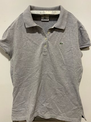 Polo Lacoste Gris. Talla 42