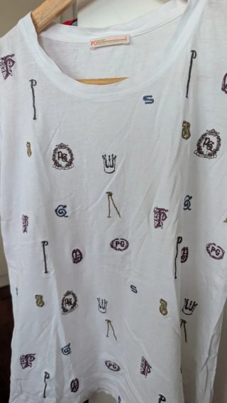 Camiseta Purificación García Blanca Talla S