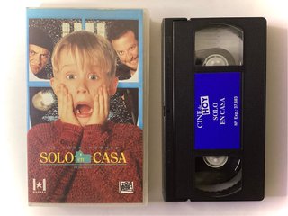 Solo en Casa 1990 VHS Chris Columbus