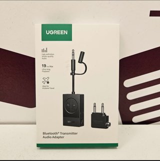 Sonido Transmisor de audio bluetooth adaptador para avión y