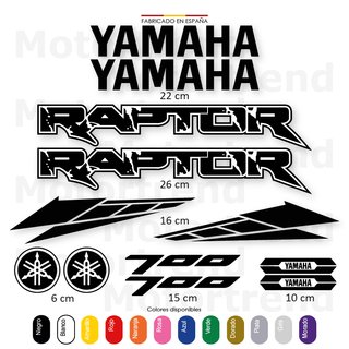 Kit Vinilos Yamaha Raptor 700 Quad