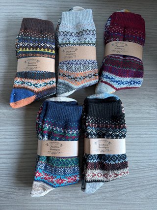Pack de 5 pares de calcetines estampados