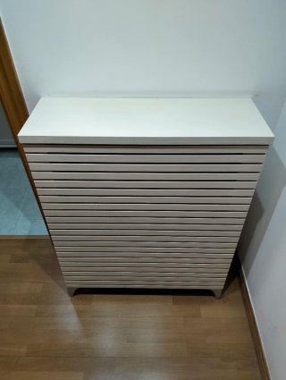 Mueble Cubre Radiador Blanco