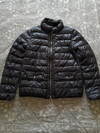 Chaqueta Acolchada Negra