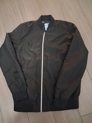 Chaqueta Bomber Negra Jack & Jones
