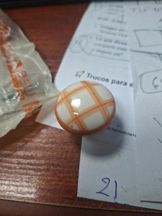 Set de 4 Tiradores Naranjas