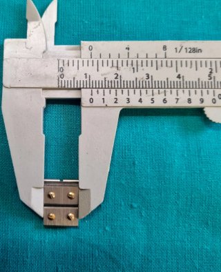 Eslabones Armis Cartier Acero y Oro