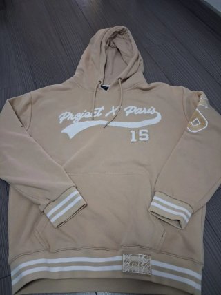 Sudadera con capucha Project X Paris Beige