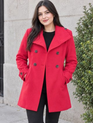 Abrigo Rojo Talla S