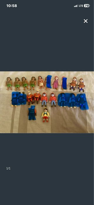 Lote de 18 Figuras Playmobil Kinder Sorpresa