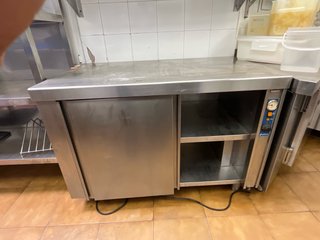 Mesa Caliente Industrial Edesa 120 cm
