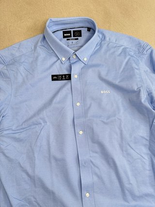 Camisa Boss Azul Talla L