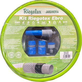 Kit manguera riego Riegotex Ebro + accesorios NUEV