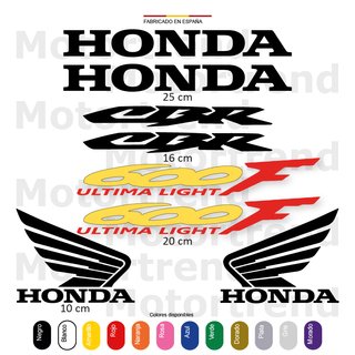 Kit Vinilos Honda CBR600F ULTIMA LIGHT CBR 600F CB
