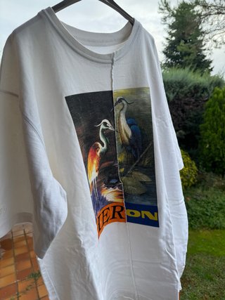 Camiseta Heron Preston Blanca