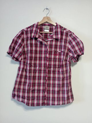 Camisa de Cuadros Rosa Talla XL
