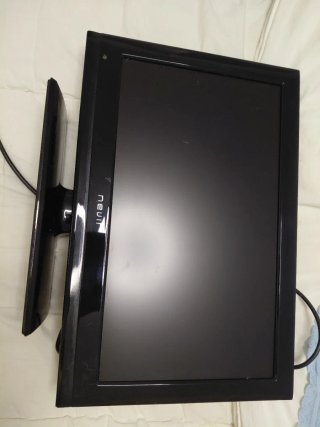 TV Nevir Pantalla Plana Negra