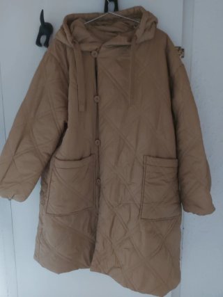 Abrigo Acolchado Beige