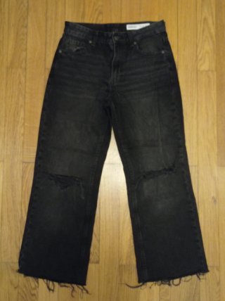 Pantalón vaquero negro Bershka