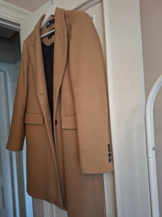 Abrigo Beige Zara