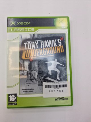 Videojuego Xbox Classic Tony Hawks Underground