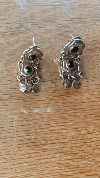 Pendientes Vintage Articulados con Cristales
